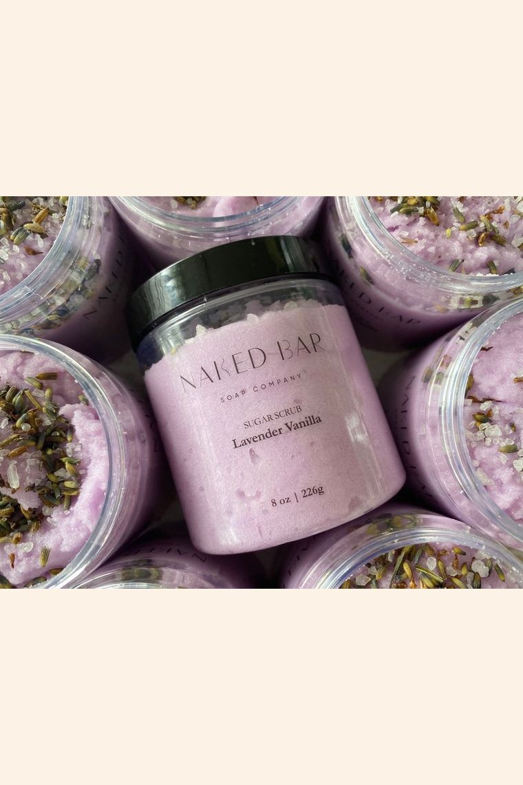 Lavender Vanilla Sugar Scrub Cosmetics