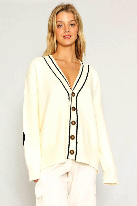 Varsity Novelty Cardigan