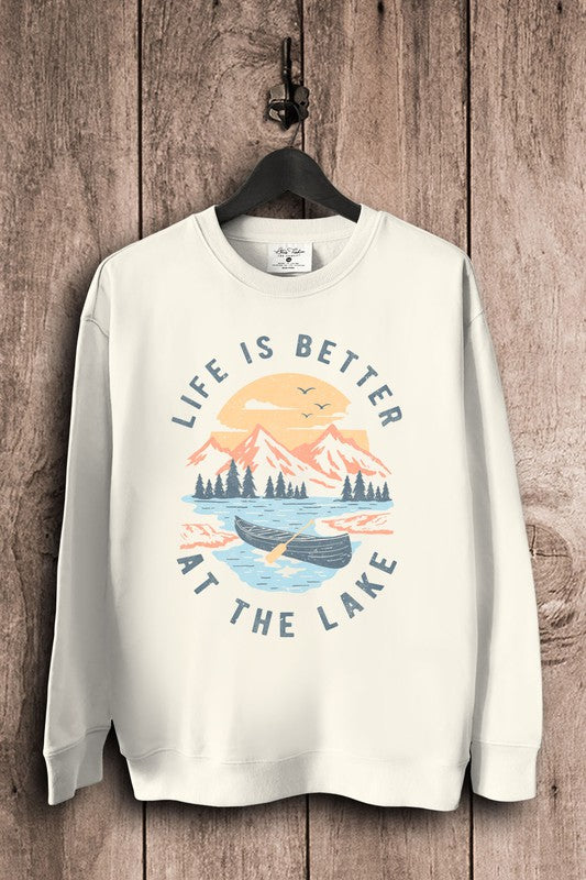 Life Is Better At The Lake Sweatshirts
