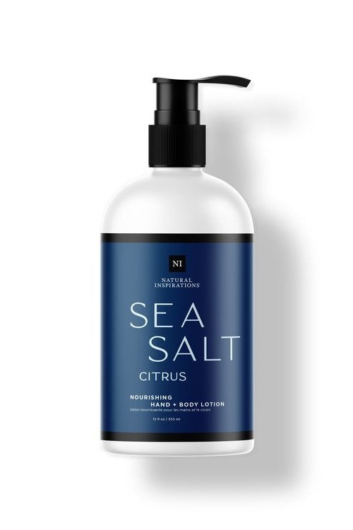 Natural Inspirations Sea Salt Citrus Hand + Body Lotion Cosmetics