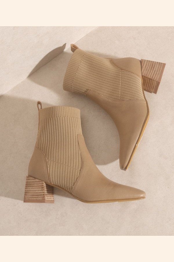 OASIS SOCIETY Geraldine Sock Bootie