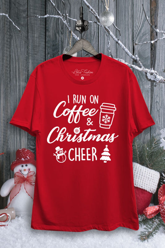 LFP3689 Lotus Christmas Cheer Graphic Top