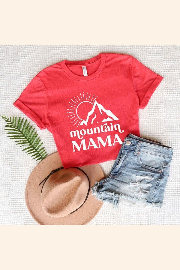 Mountain Mama Sun Short Sleeve Graphic Tee