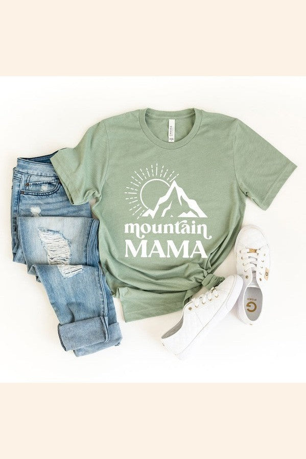 Mountain Mama Sun Short Sleeve Graphic Tee