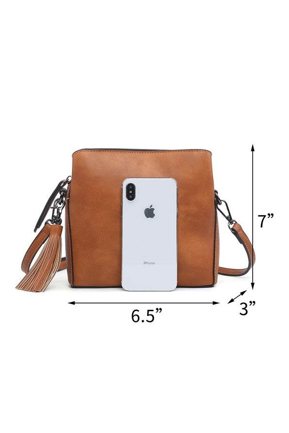 Mini Shoulder Bag with multipockets