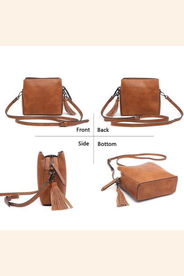 Mini Shoulder Bag with multipockets