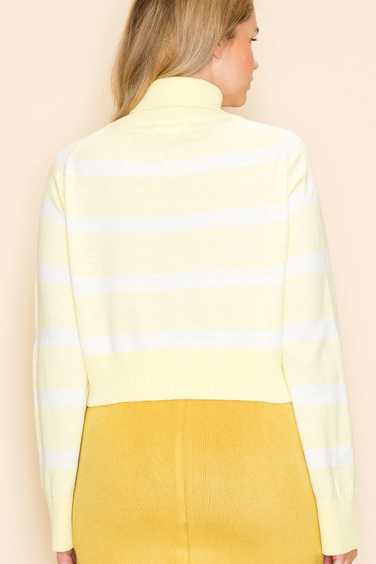 WISW086Y Honey Stripe Sweater
