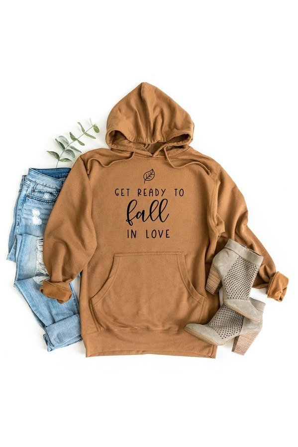 Get Ready To Fall In Love Graphic Hoodie