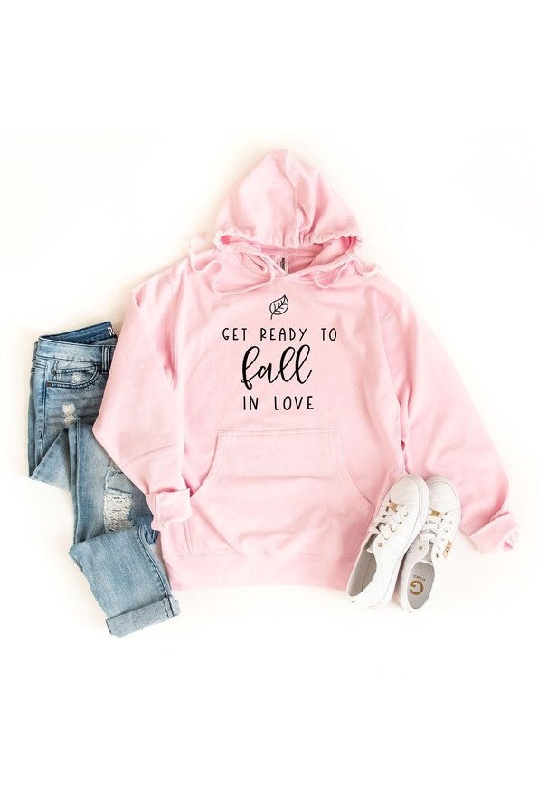 Get Ready To Fall In Love Graphic Hoodie