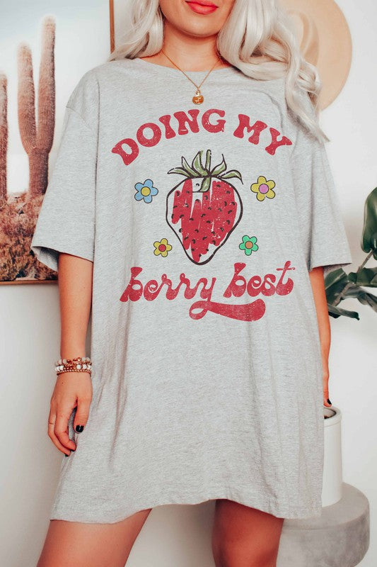 DOING MY BERRY BEST GRAPHIC TEE