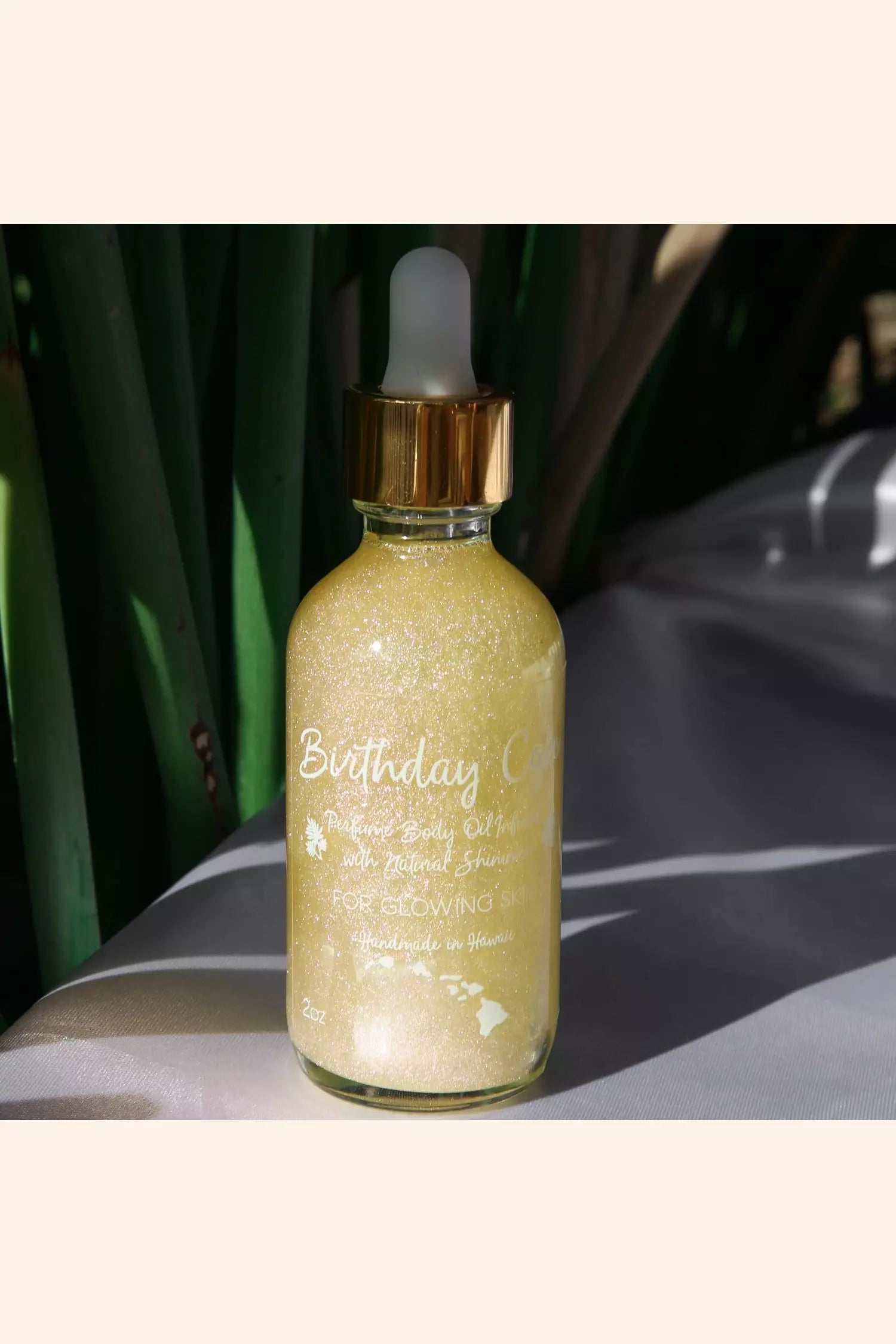 Cosmic Palms Birthday Cake Shimmer Perfume Oil Cosmetics