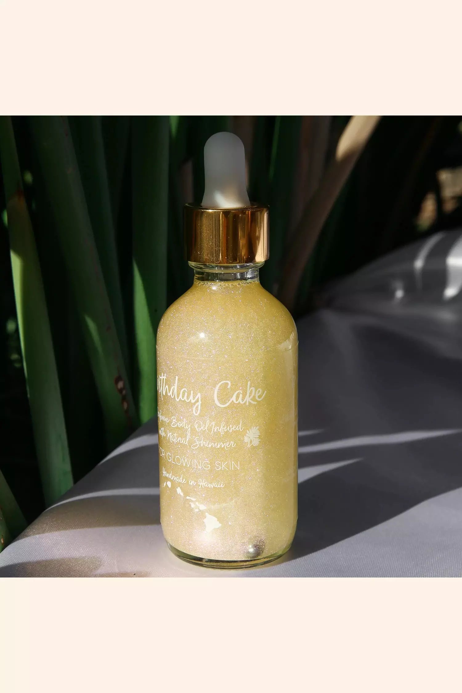 Cosmic Palms Birthday Cake Shimmer Perfume Oil Cosmetics