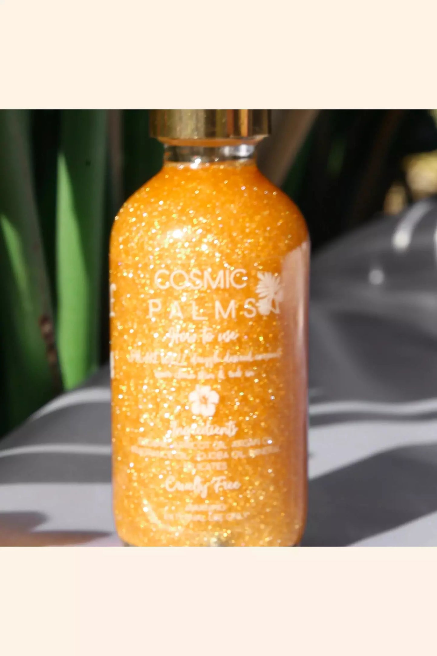 Cosmic Palms Creamsicle Perfume Shimmer Oil Cosmetics