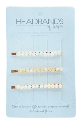 Headbands of Hope Hair Pins Set - Rose Beaded Accessories