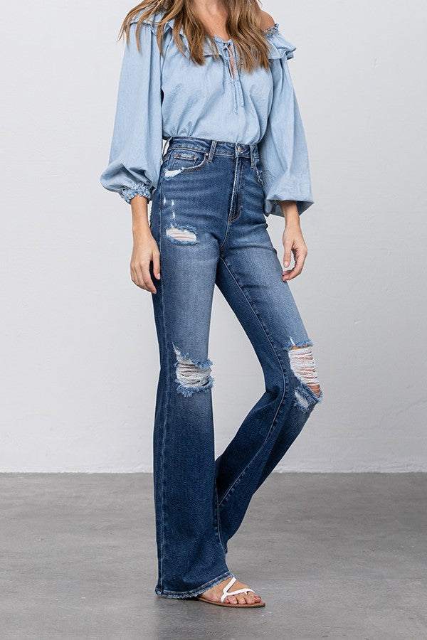 P1053-Insane-Gene-High-Waist-Long-Straight-Jeans 