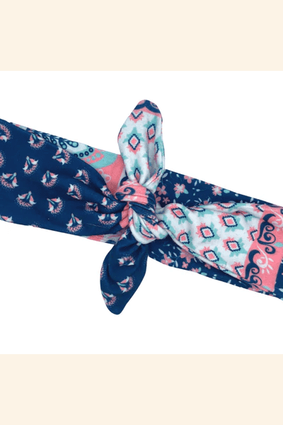 Headbands of Hope Ultra Soft Knotted - Patched Paisley Accessories